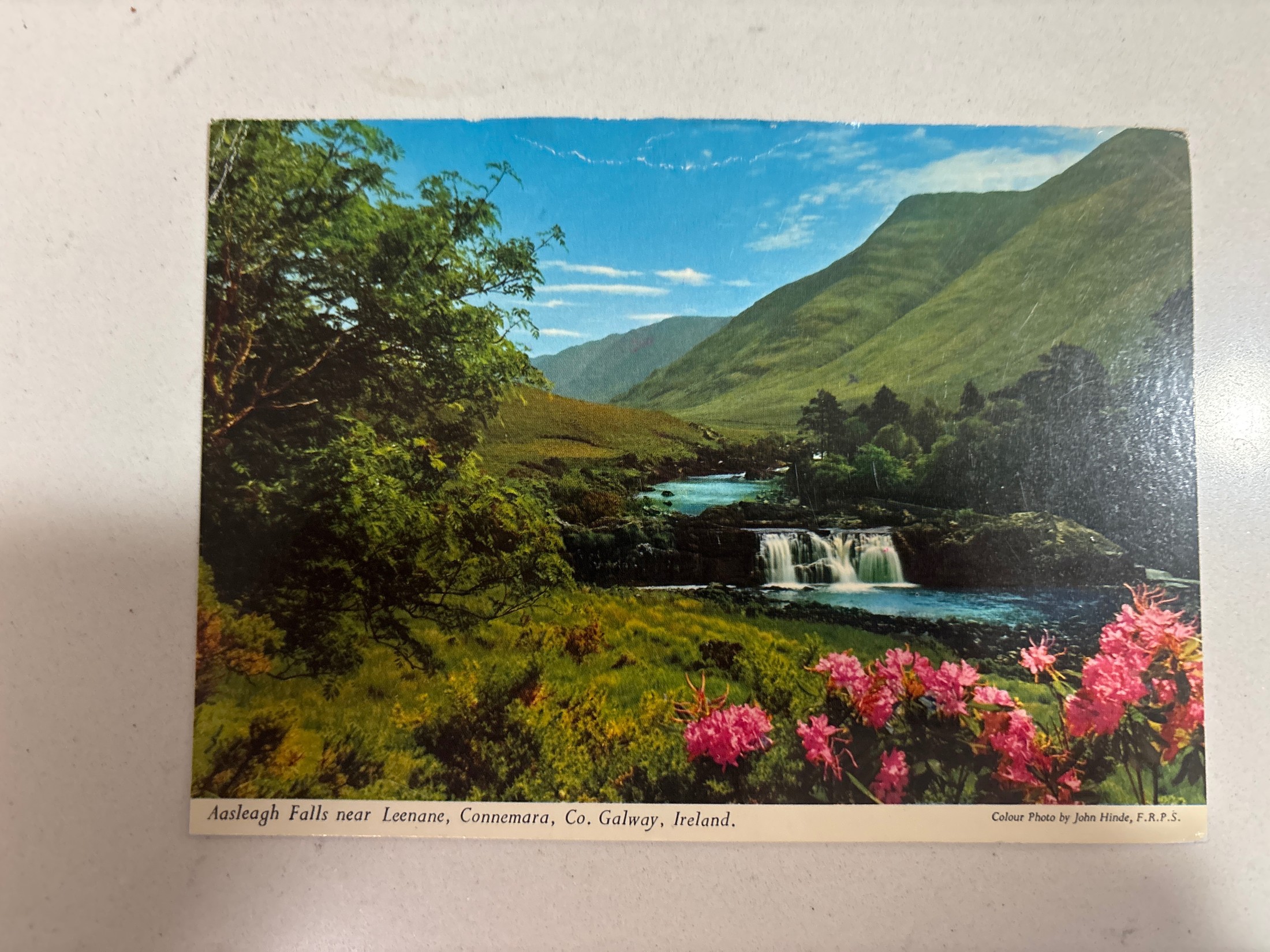 Aasleagh Falls near Leenane, Connemara, Co. Galway, Ireland