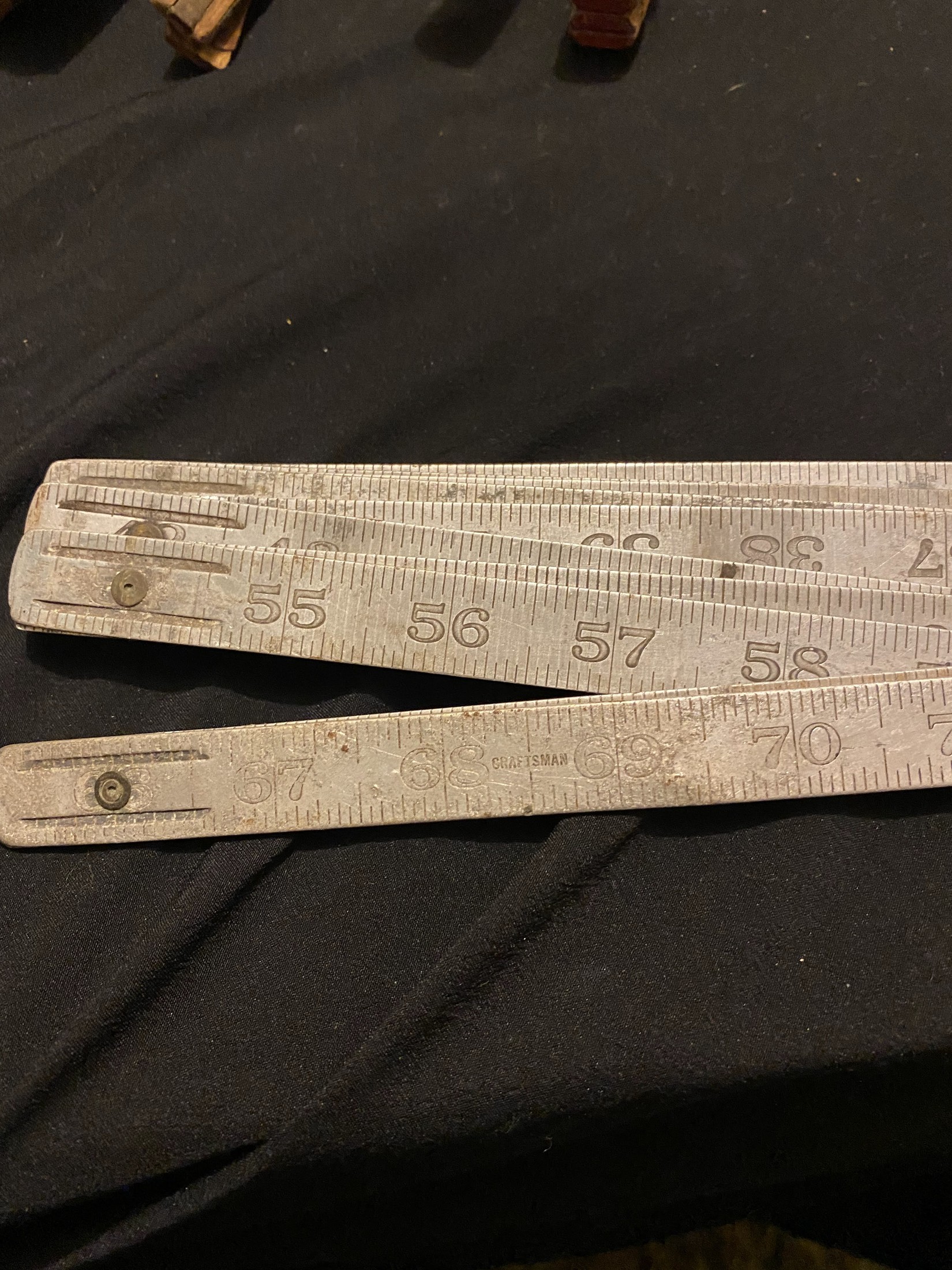 Craftsman Folding Zigzag Ruler / Extension Rule