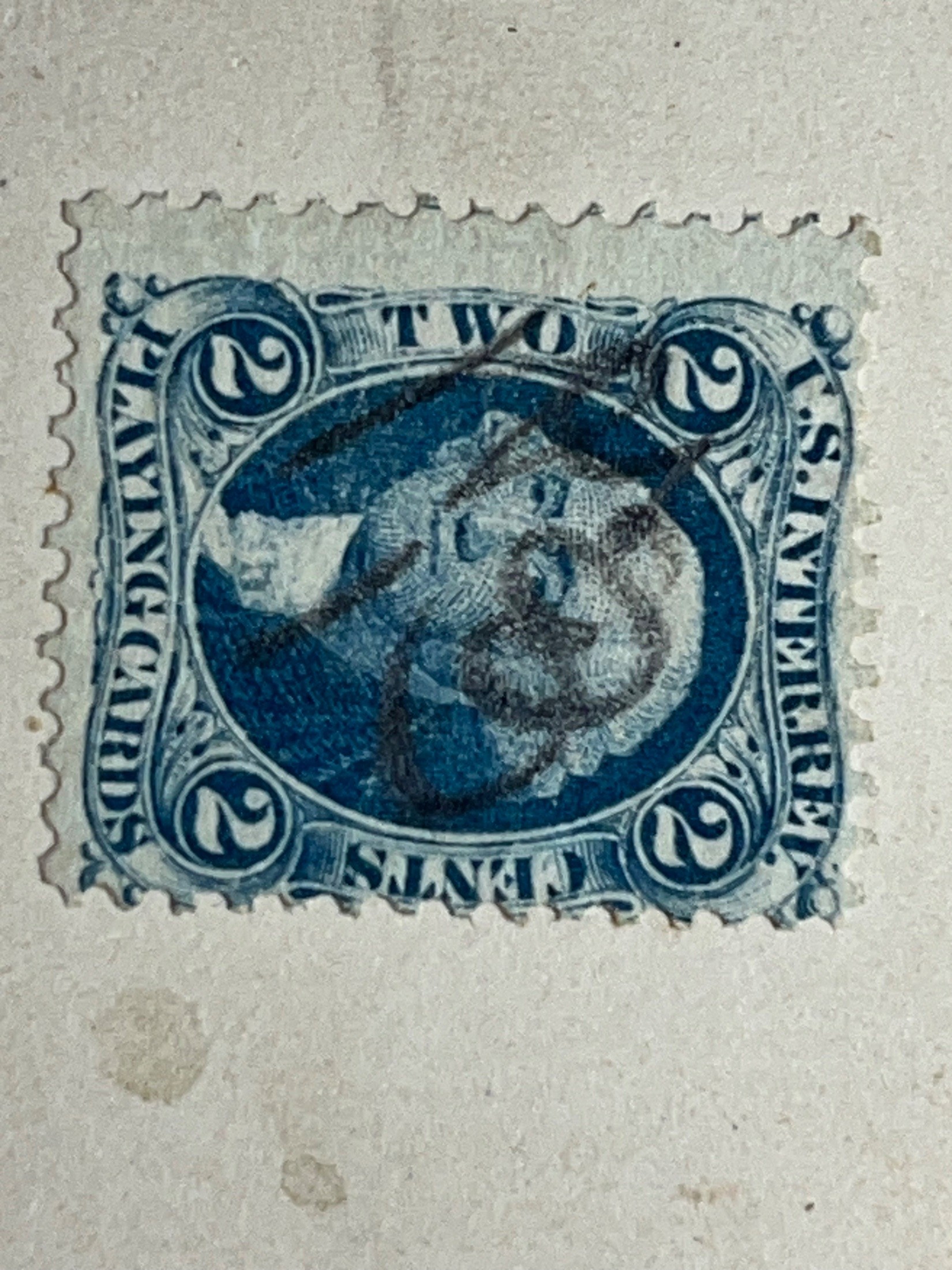 United States 2 cents