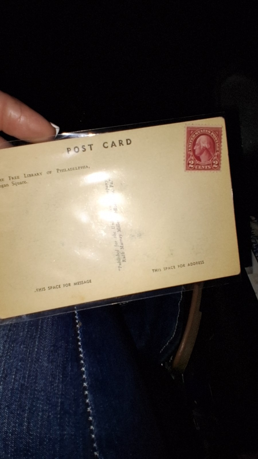 Philadelphia, Pennsylvania postcard