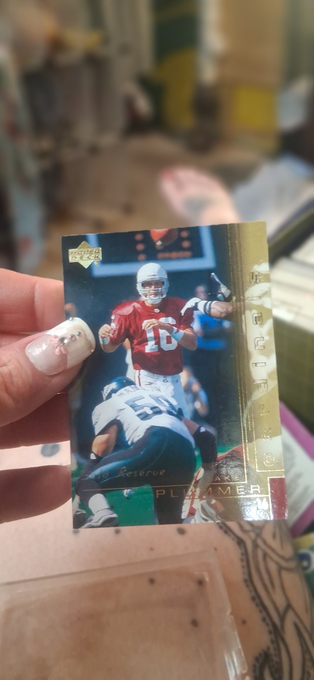 1997 Upper Deck Reserve Jake Plummer card