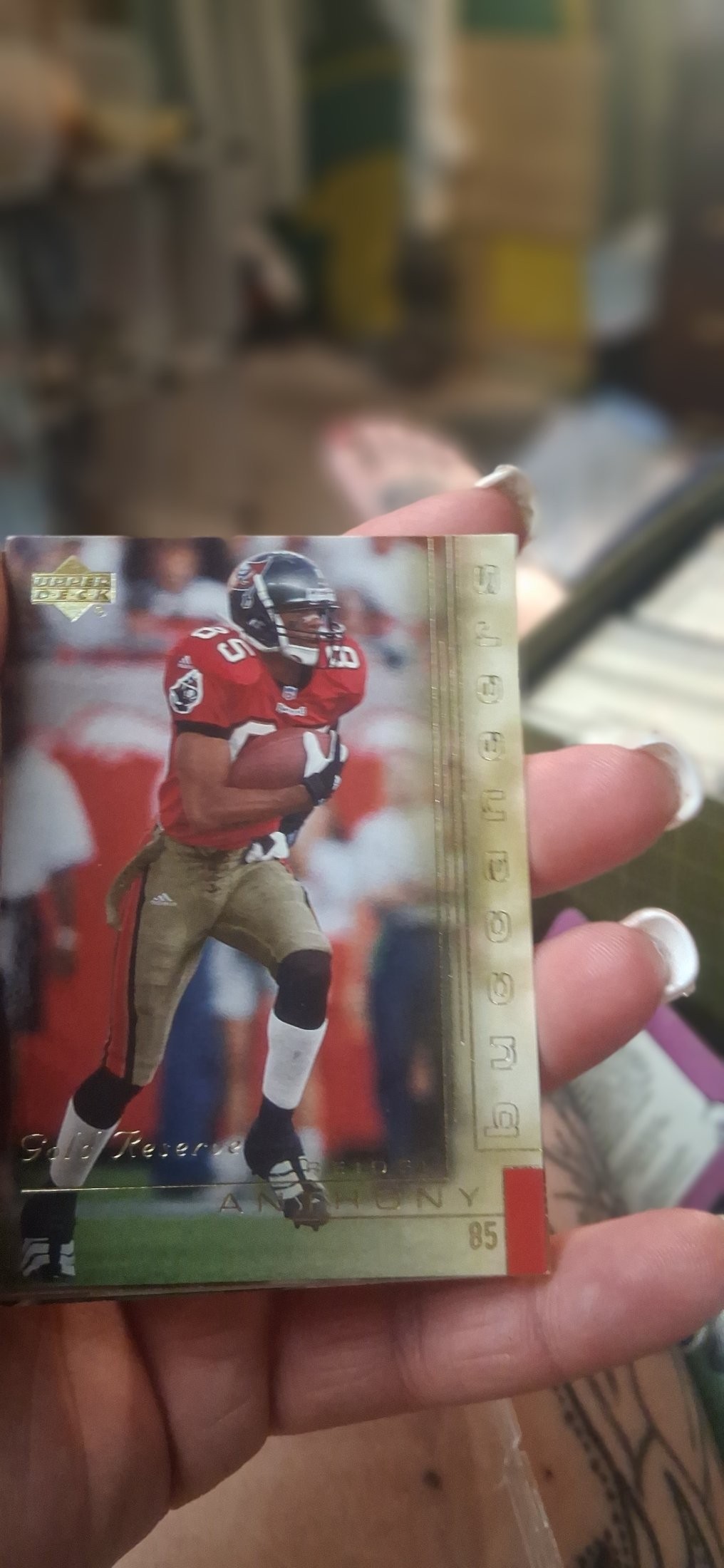 Upper Deck Gold Reserve Anthony card