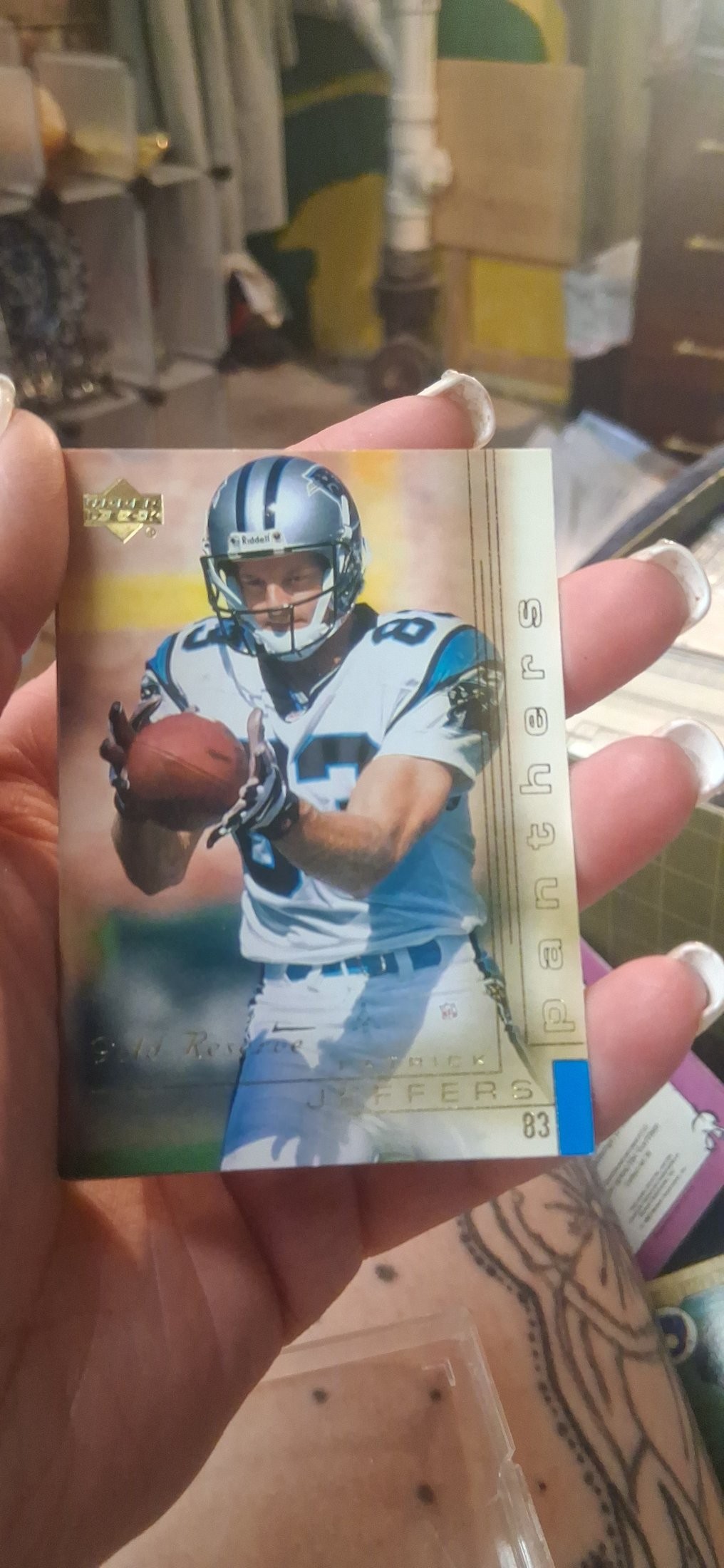 Upper Deck Patrick Jeffers card