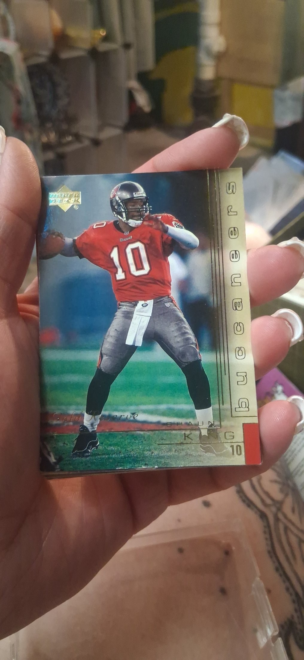 2000 Upper Deck Football Shaun King card