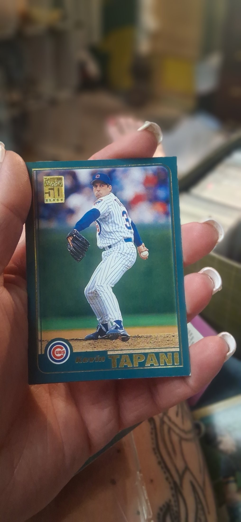 2001 Topps Kevin Tapani card