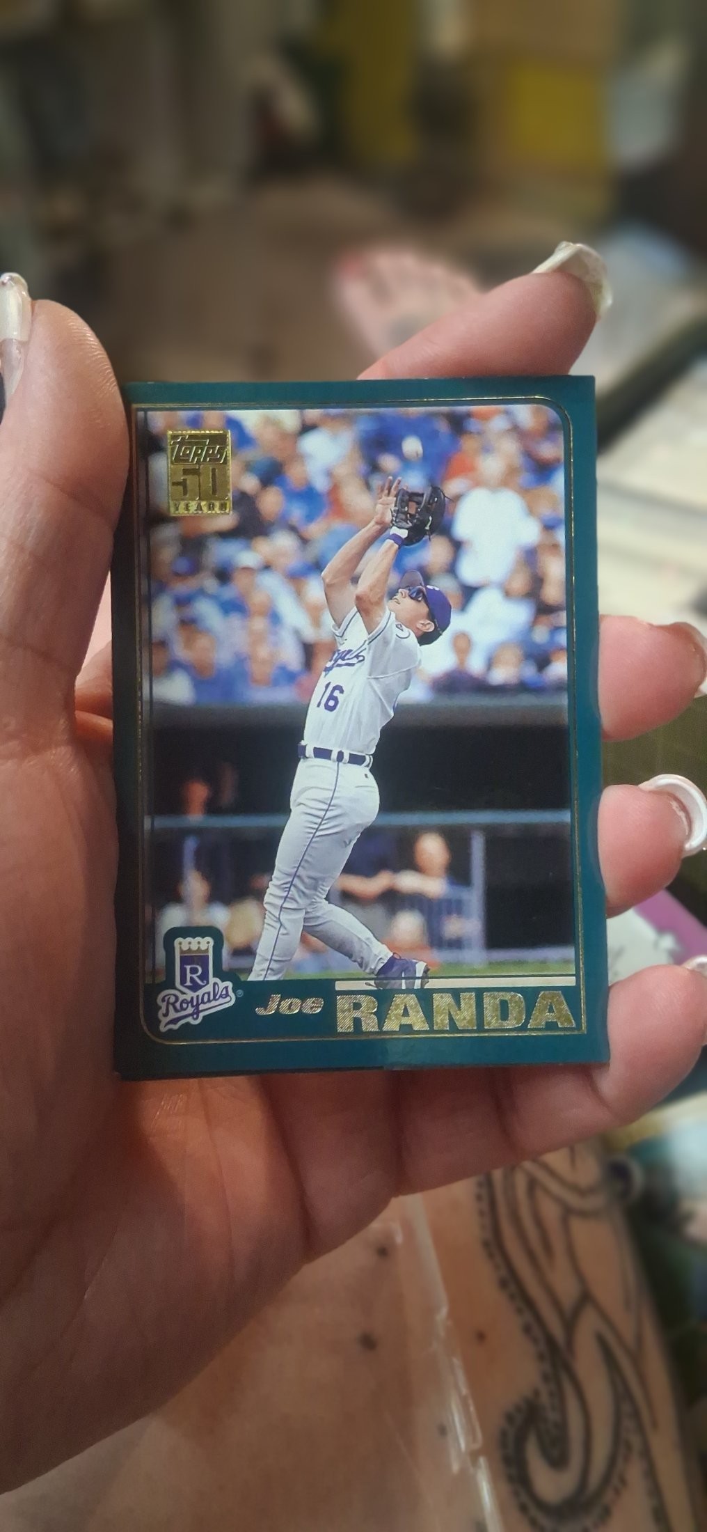 2001 Topps Joe Randa card