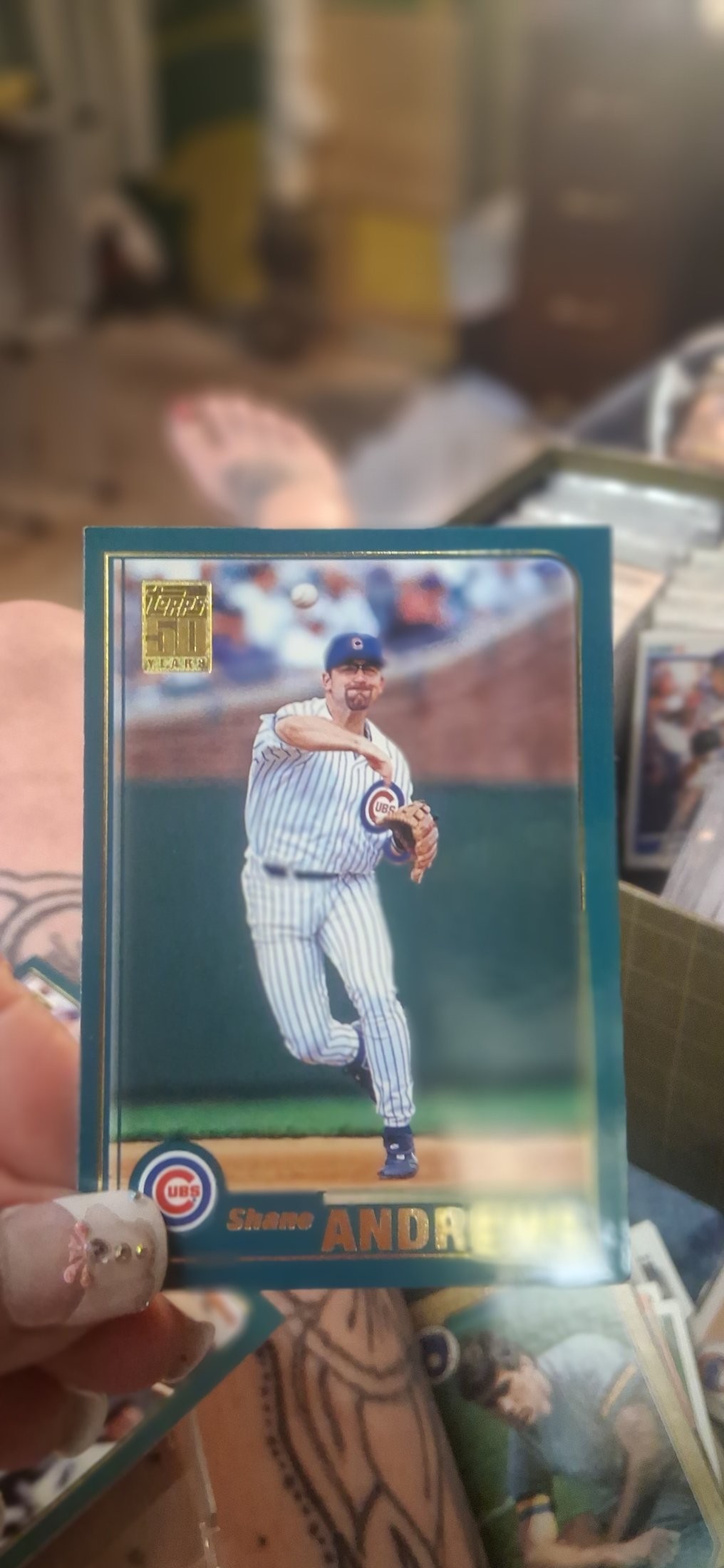 2001 Topps Shane Andrews card