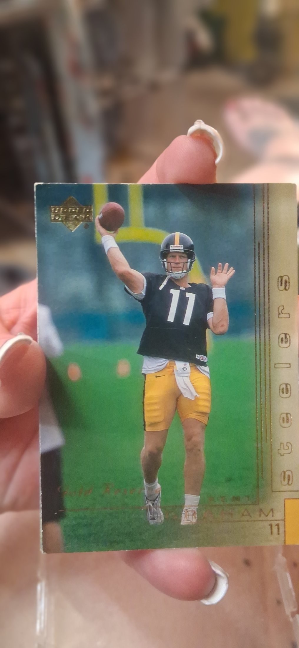 Upper Deck Kordell Stewart card