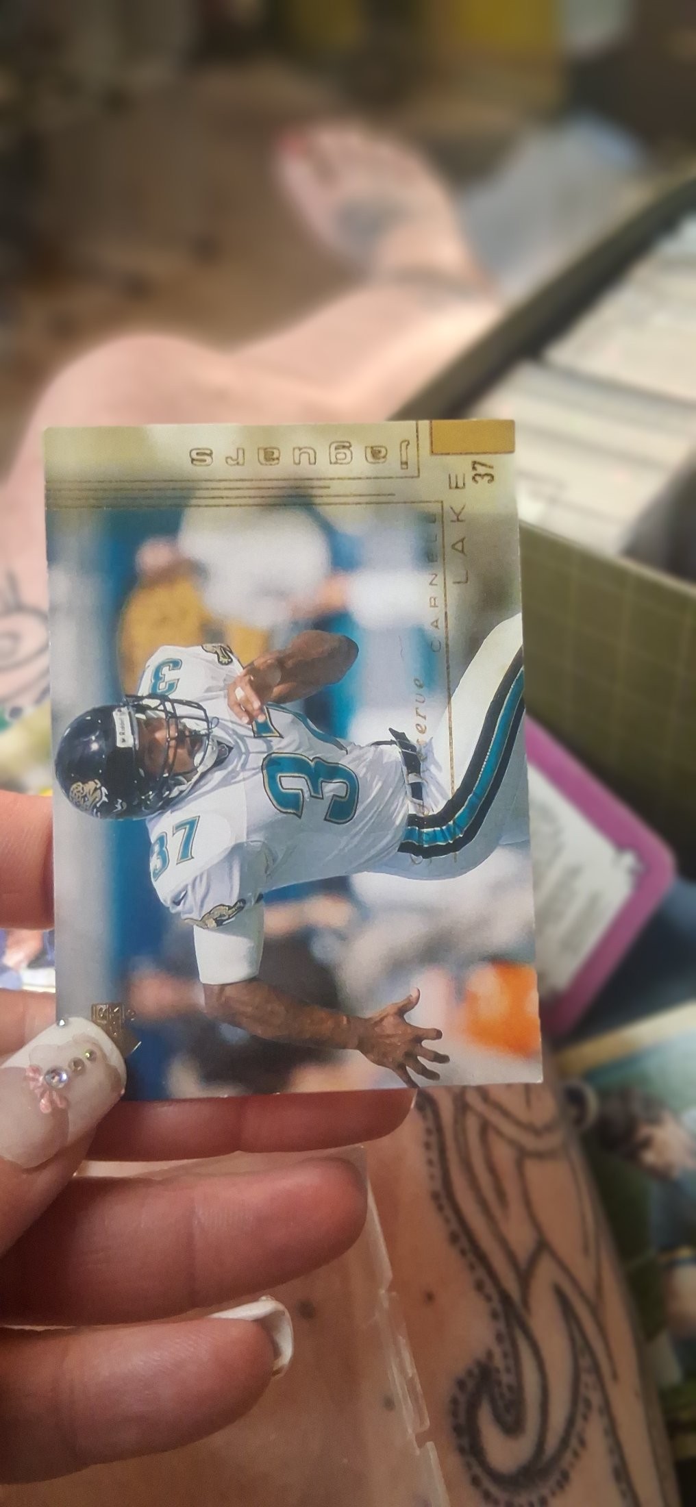 Carnell Lake card