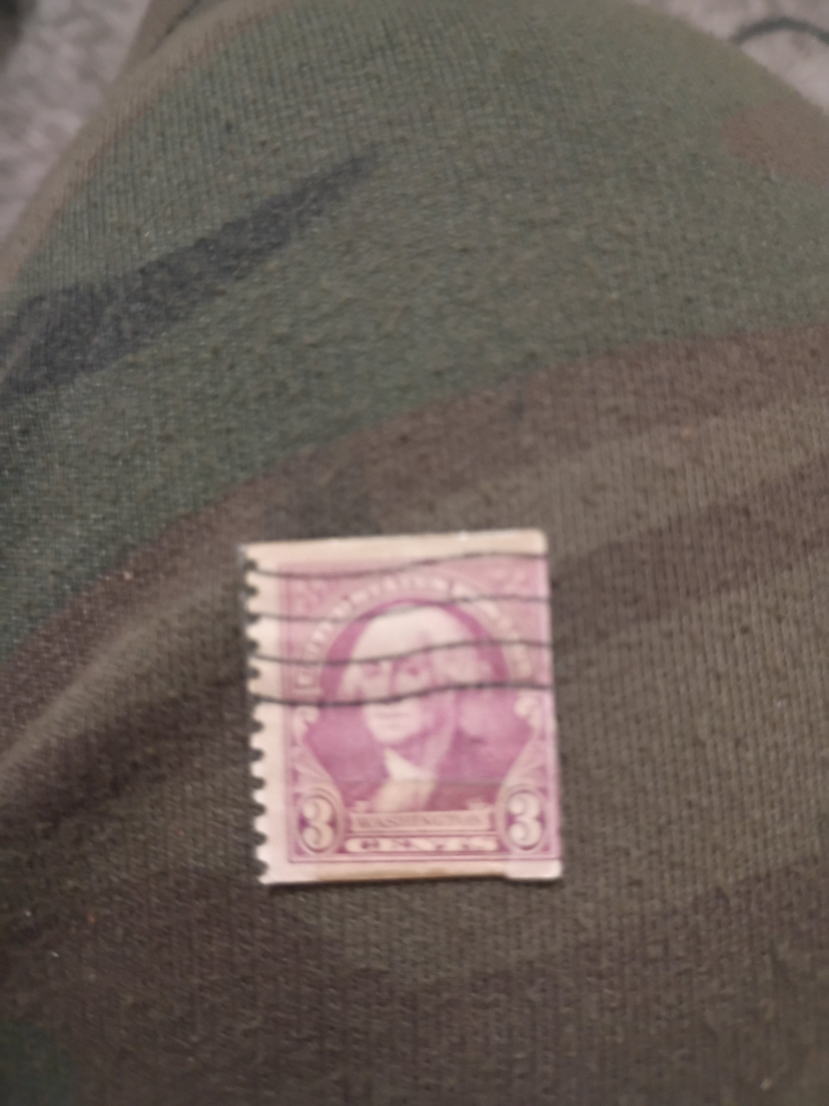 1932 3¢ Washington Bicentennial issue stamp
