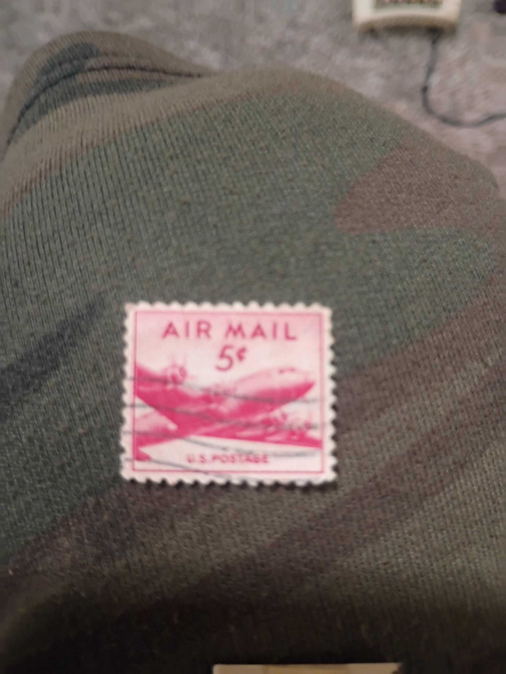 1947 United States 5¢ Air Mail stamp