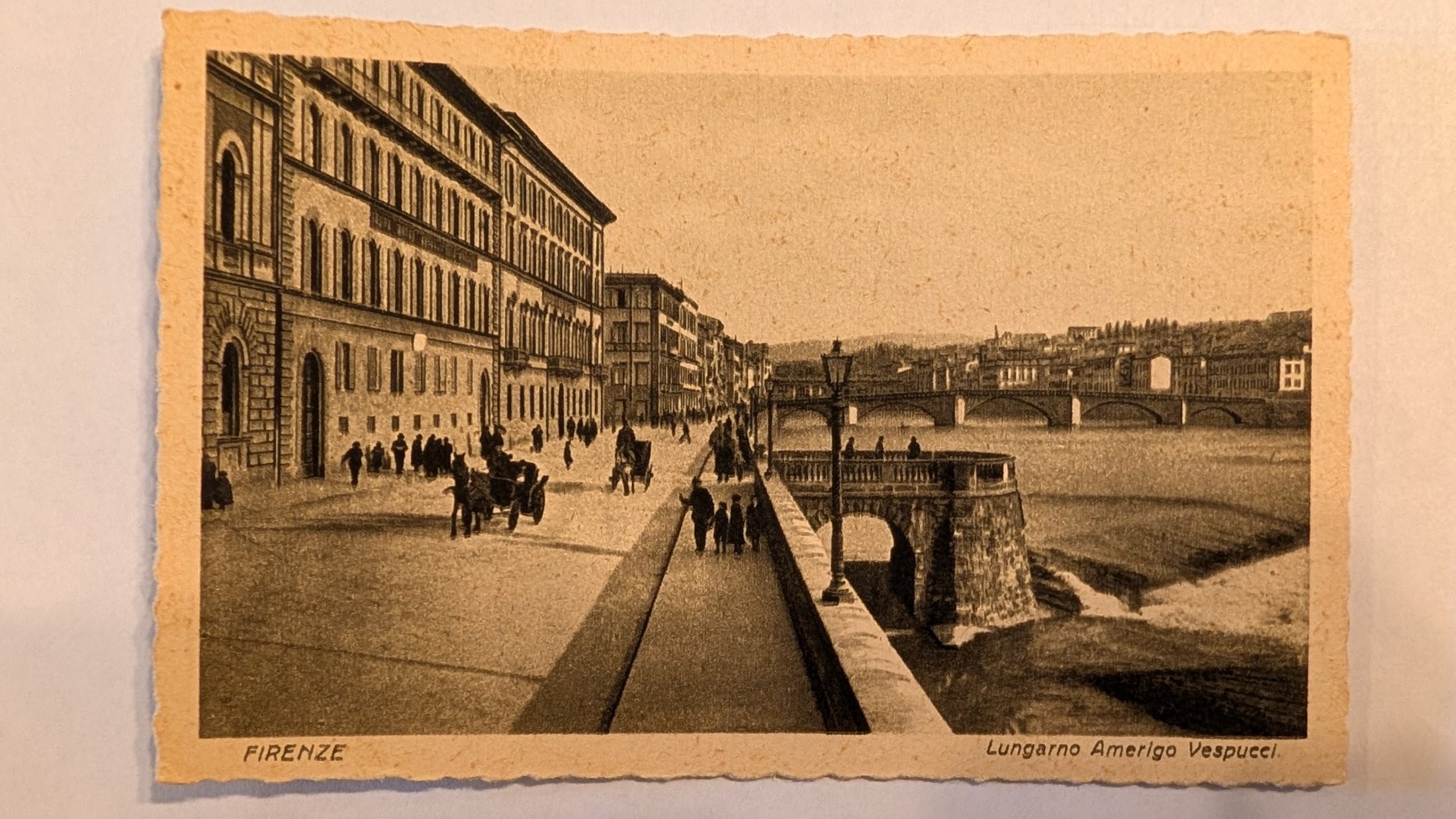 Florence (Firenze), Italy postcard