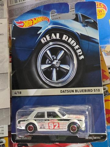Hot Wheels Real Riders Datsun Bluebird 510 (4/18) — 2016
