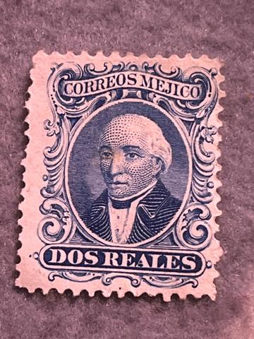 Correos Mejico (Mexico) Dos Reales (2 Reales)